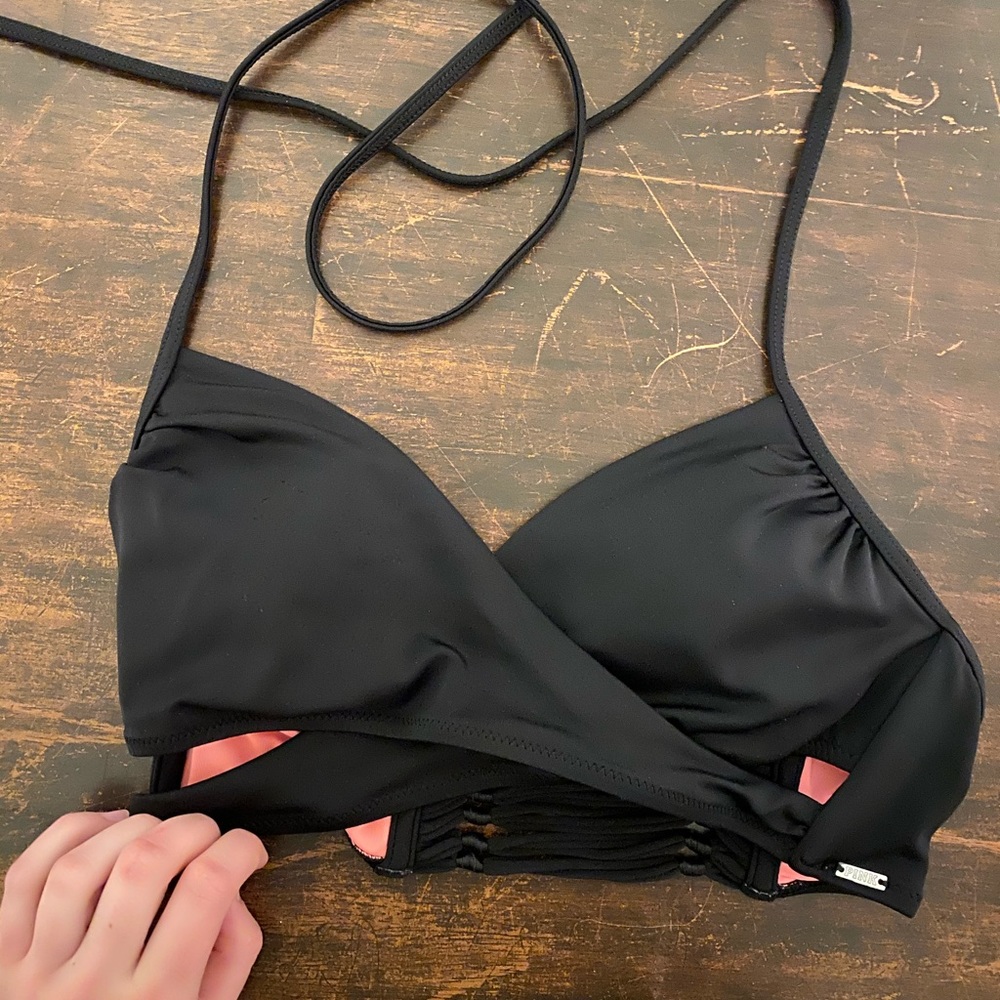 Black swimsuit top